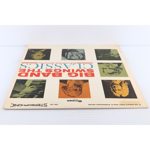 The Bob Freedman Orchestra Big Band Swings The Classics 12" LP Record Omega Disk - Picture 6 of 16